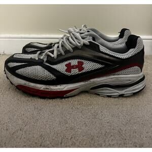 Under Armour Hovr Apparition Distant Gray Black 3027595-107 Men's Size 10.5